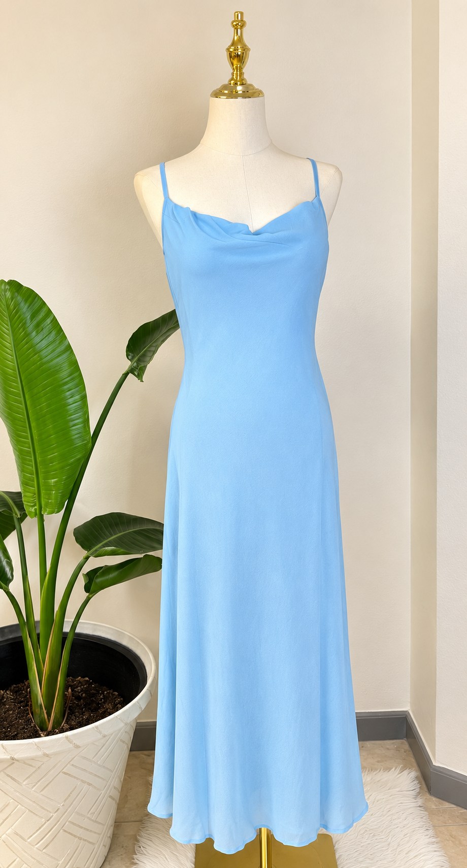Ocean Breeze Maxi Dress — Dress Sol y Arena Boutique, front view